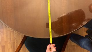 Mesa comedor extensible cristal y 5 sillas