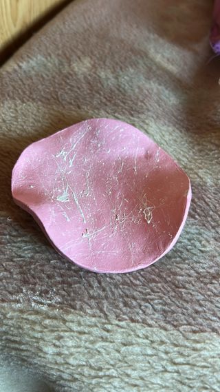 Joyero arcilla manual rosa