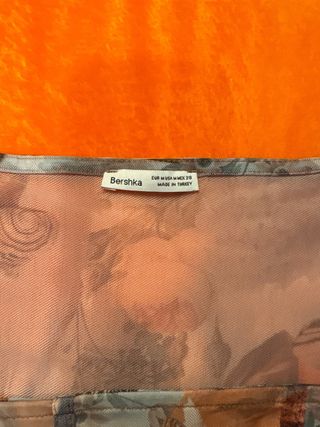 Top Corset Manga Larga Estampado