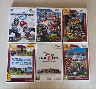 Consola Nintendo Wii Blanca + Accesorios + Juegos