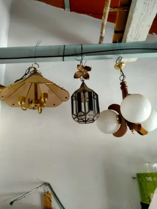 Lámparas colgantes vintage