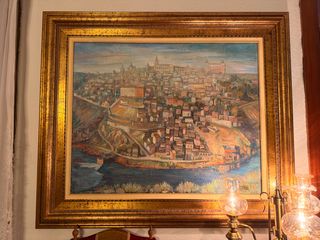 Cuadro Óleo Vista Toledo 140x110cm