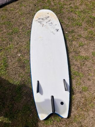 Tabla de surf Alpha Softsurfboards azul