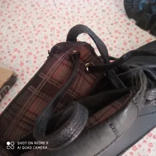 Botines de piel MTNG hombre negros