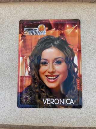 Operación Triunfo 2001 Tarjetas metálicas