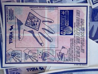 Operación Triunfo 2001 Tarjetas metálicas