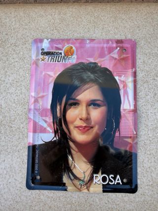 Operación Triunfo 2001 Tarjetas metálicas