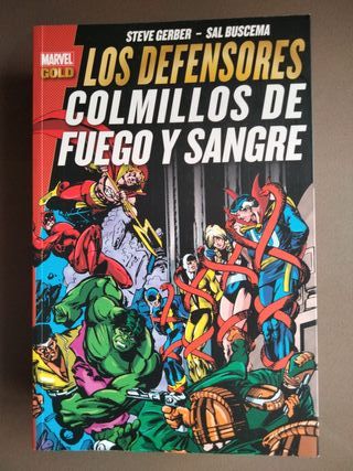 Los Defensores lote 2 tomo Marvel Gold Panini