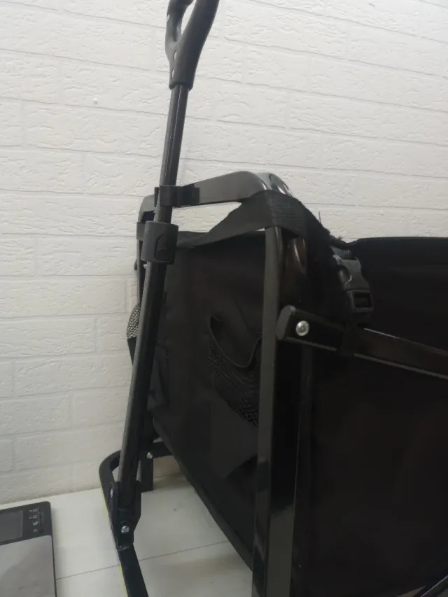 Carro Plegable Jardín Negro