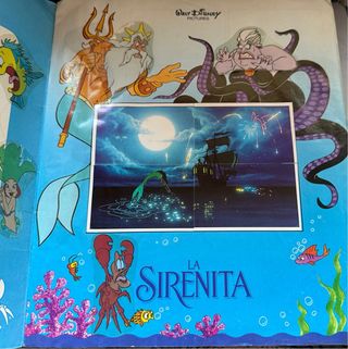 Álbum Panini La Sirenita 1989 Disney Completo