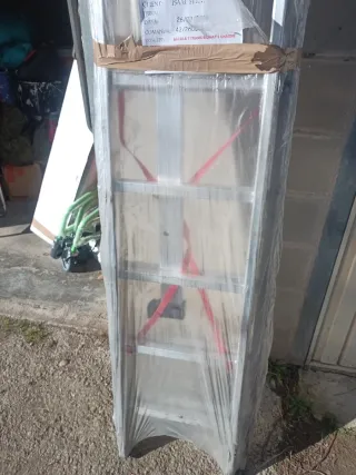 Escalera extensible 9 peldaños