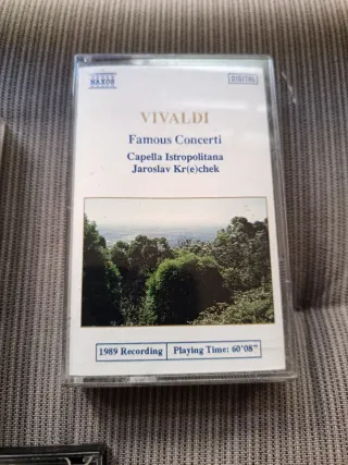 3 cassette música clásica