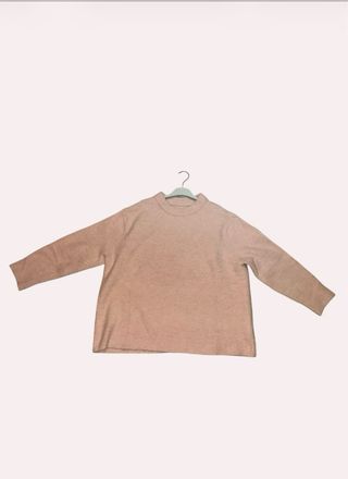 Maglione lana rosa OVER taglia XS