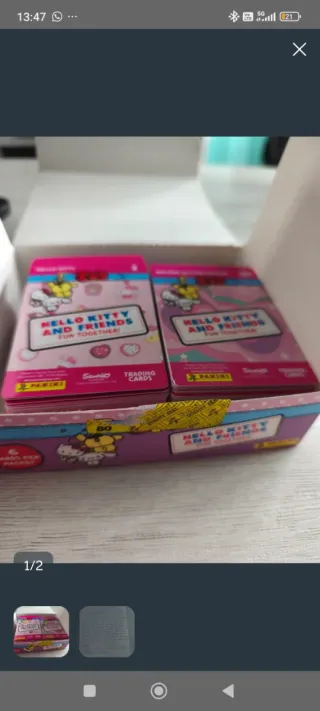 Cromos Hello Kitty y sus Amigos Panini