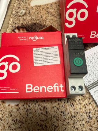 Medidor Consumo Eléctrico Zigbee 3.0