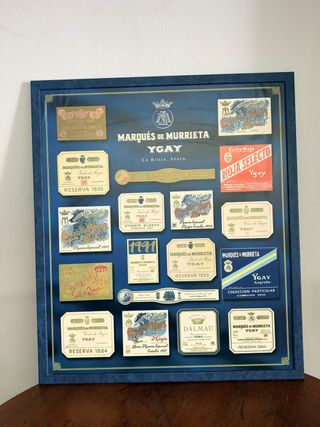 Cartel Vinos Marqués de Murrieta YGAY