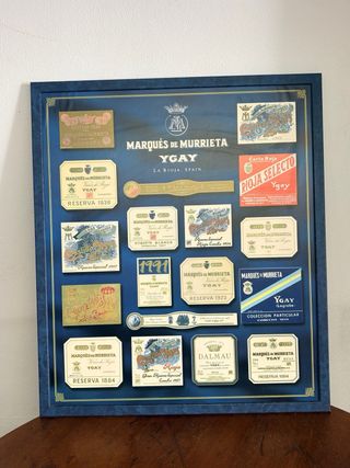Cartel Vinos Marqués de Murrieta YGAY