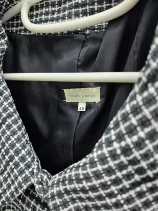 Chaqueta Blazer tweed estilo Chanel