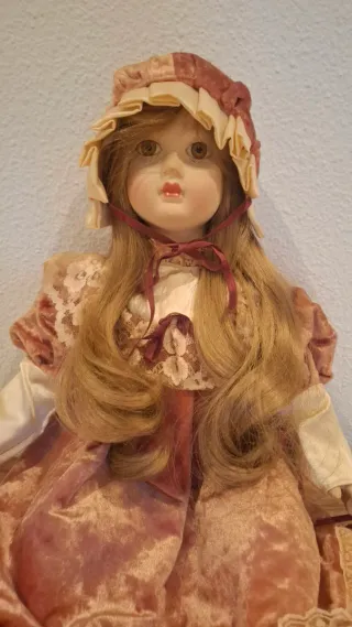 Muñeca Josefina y Ramón Inglés Porcelana