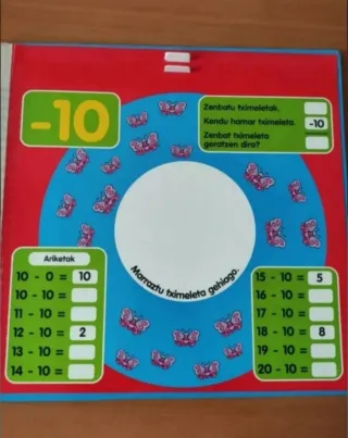 Kendu eta kendu (aprender a restar )