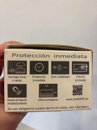 Luz Emergencia V16 Geolocalización Homologada