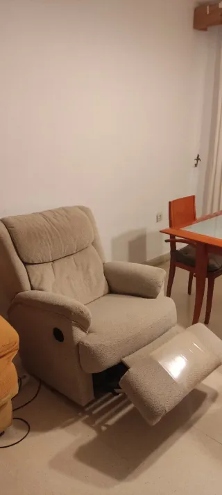 Sillón 1 plaza eléctrico reclinable