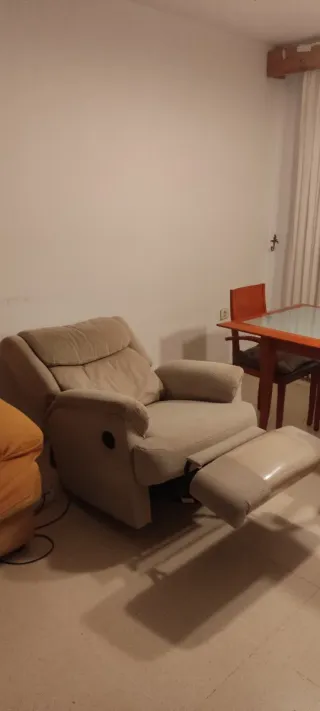 Sillón 1 plaza eléctrico reclinable