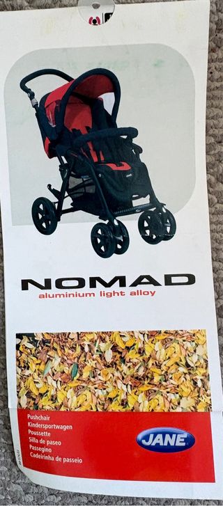 Trio Jane Nomad: Carro, Maxicosi y Capazo