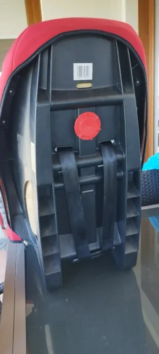 Silla coche Isofix Babyauto roja