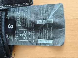 Guantes Moto LEVIOR Piel Reforzados Talla S