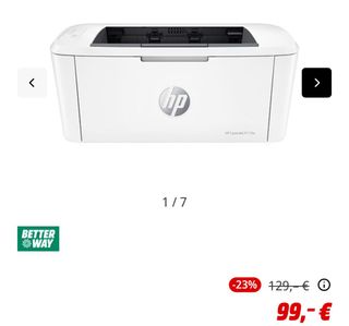 Impresora HP Láser Jet Pro M15w