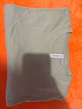 camiseta corta verde militar