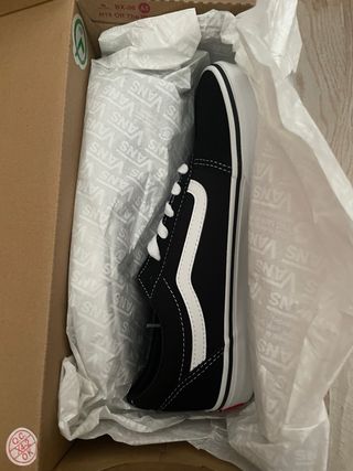 Zapatillas Vans Negras Talla 38