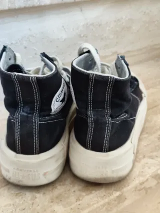 Converse Zapatillas Negras Plataforma