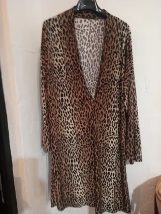 Traje completo estampado leopardo