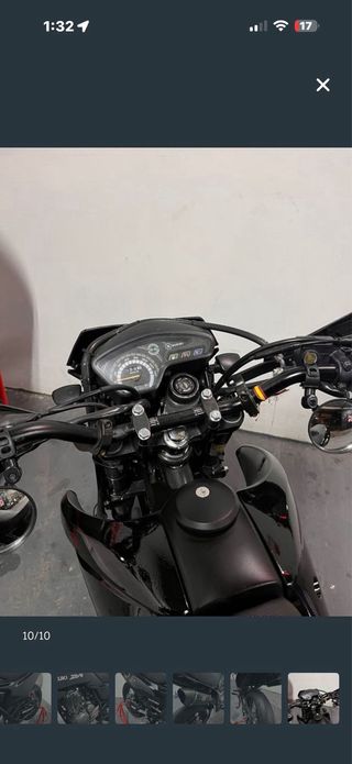 Suzuki DR125 Enduro Negra Manual