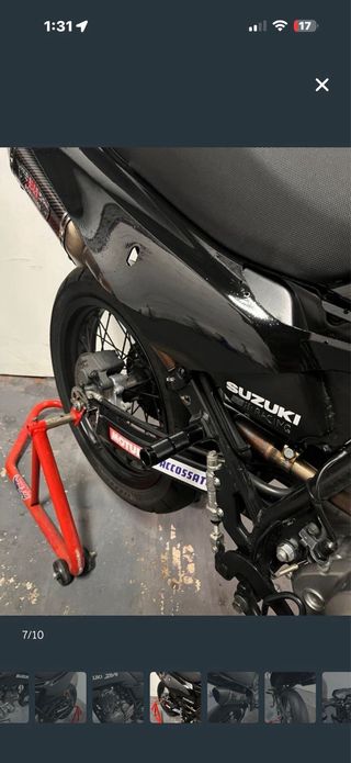 Suzuki DR125 Enduro Negra Manual