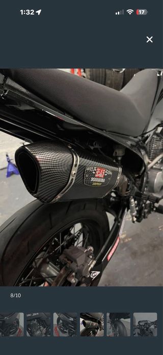 Suzuki DR125 Enduro Negra Manual