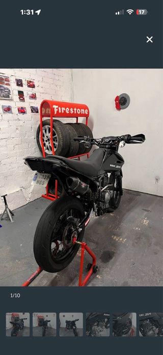 Suzuki DR125 Enduro Negra Manual