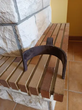 Morillo para chimenea francesa