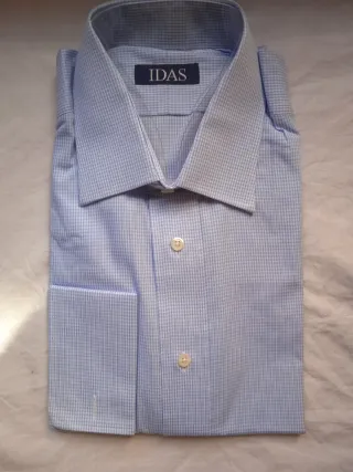 Camisa de Marca Midas Manga Larga Talla L Acuadros