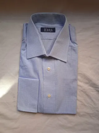 Camisa de Marca Midas Manga Larga Talla L Acuadros