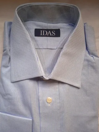 Camisa de Marca Midas Manga Larga Talla L Acuadros