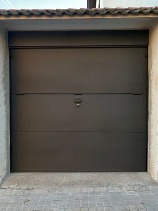 Servicio de pintura profesional para puertas metál