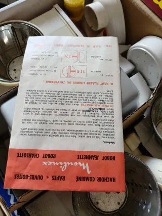 Robot Cocina Vintage Moulinex Jeannette