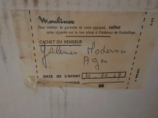 Robot Cocina Vintage Moulinex Jeannette