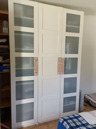 Armario Pax/Bergsbo 3 cuerpos + REGALO mucha ropa