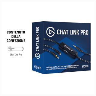 Elgato Chat Link Pro Adattatore Audio PS5 PS4
