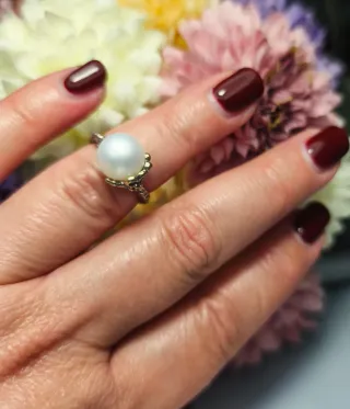 Anillo Pandora Plata 925 T52 Perla