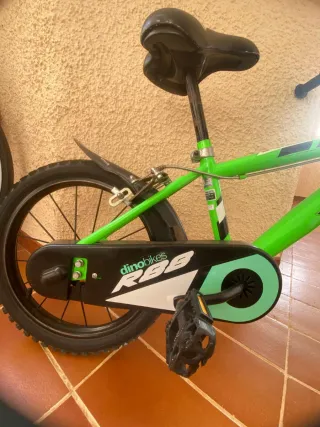 Bicicleta Infantil Verde para salir rodando
